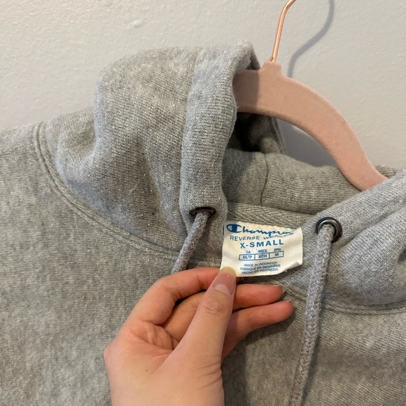 Champion cropped hoodie - Picture 2 of 3